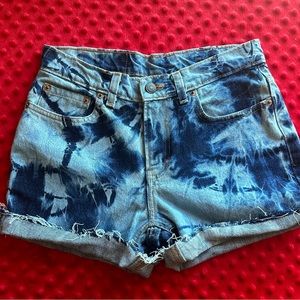 Jordache tie-dye shorts
